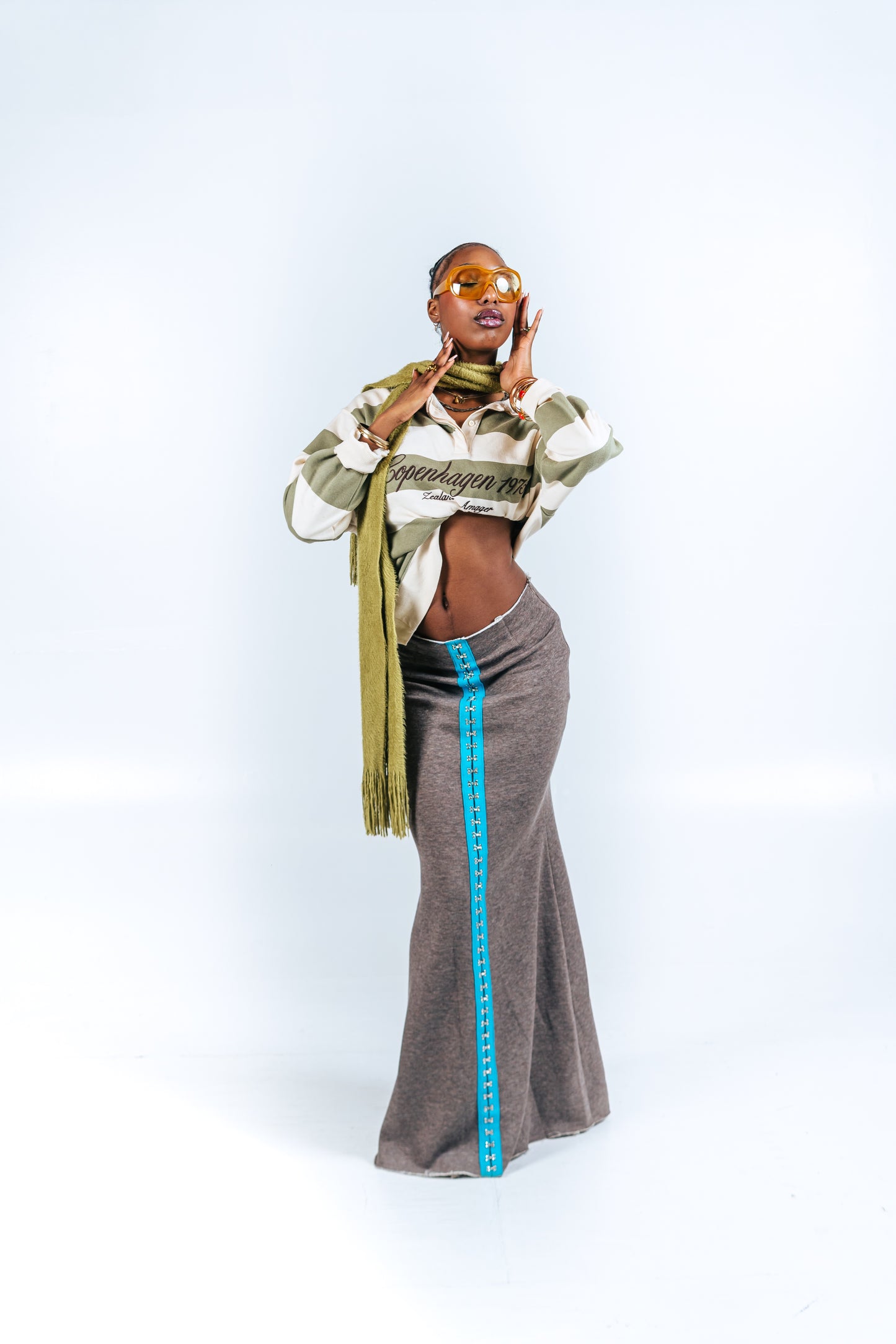 Fleece Maxi Skirt
