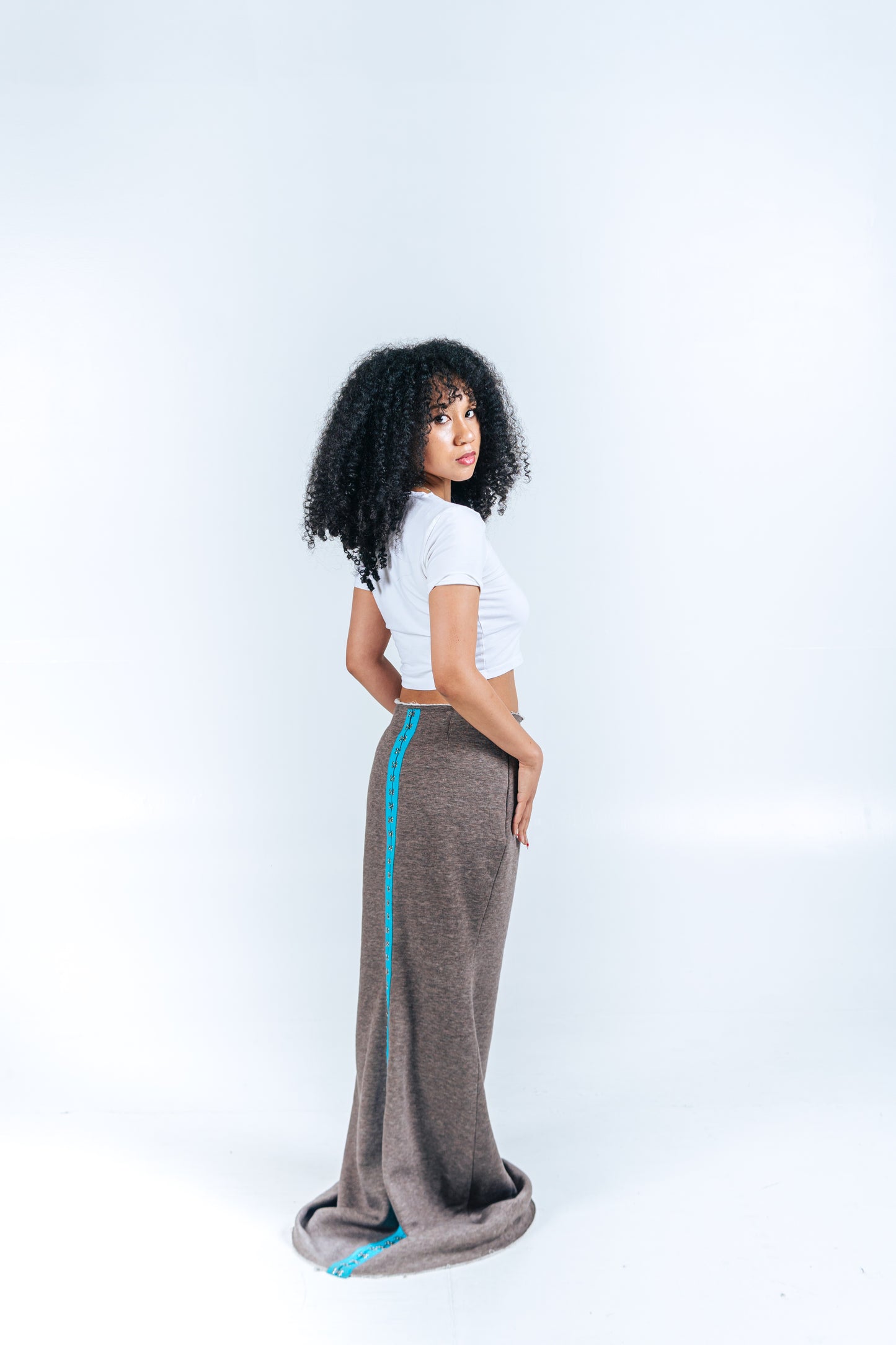 Fleece Maxi Skirt