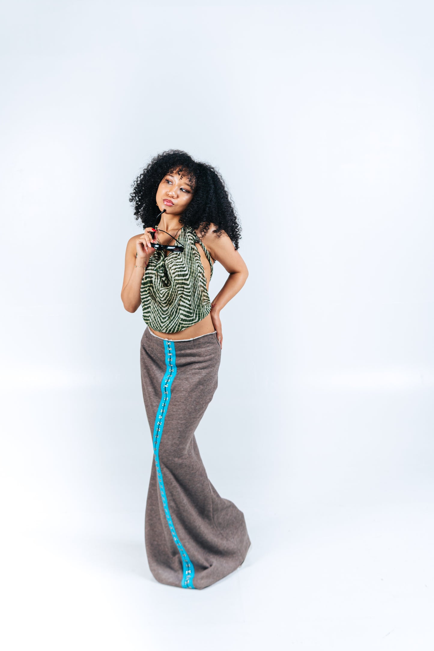Fleece Maxi Skirt