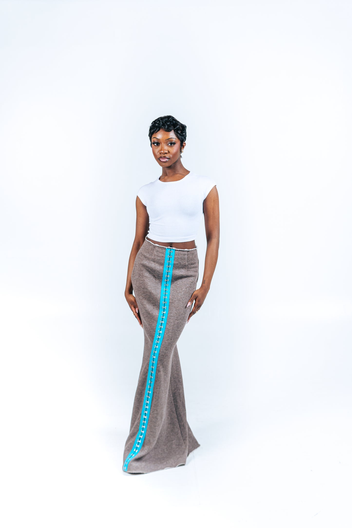Fleece Maxi Skirt