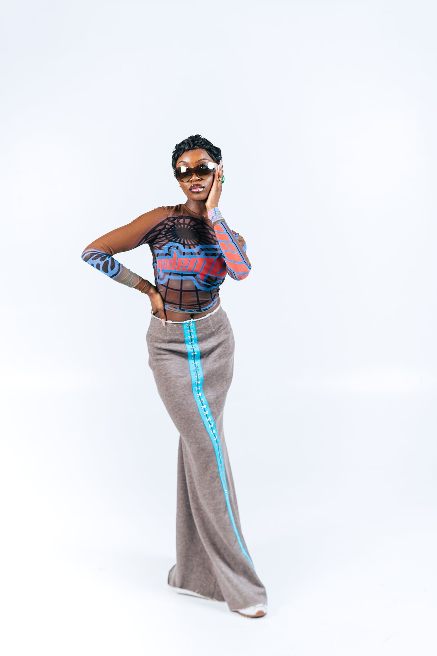Fleece Maxi Skirt