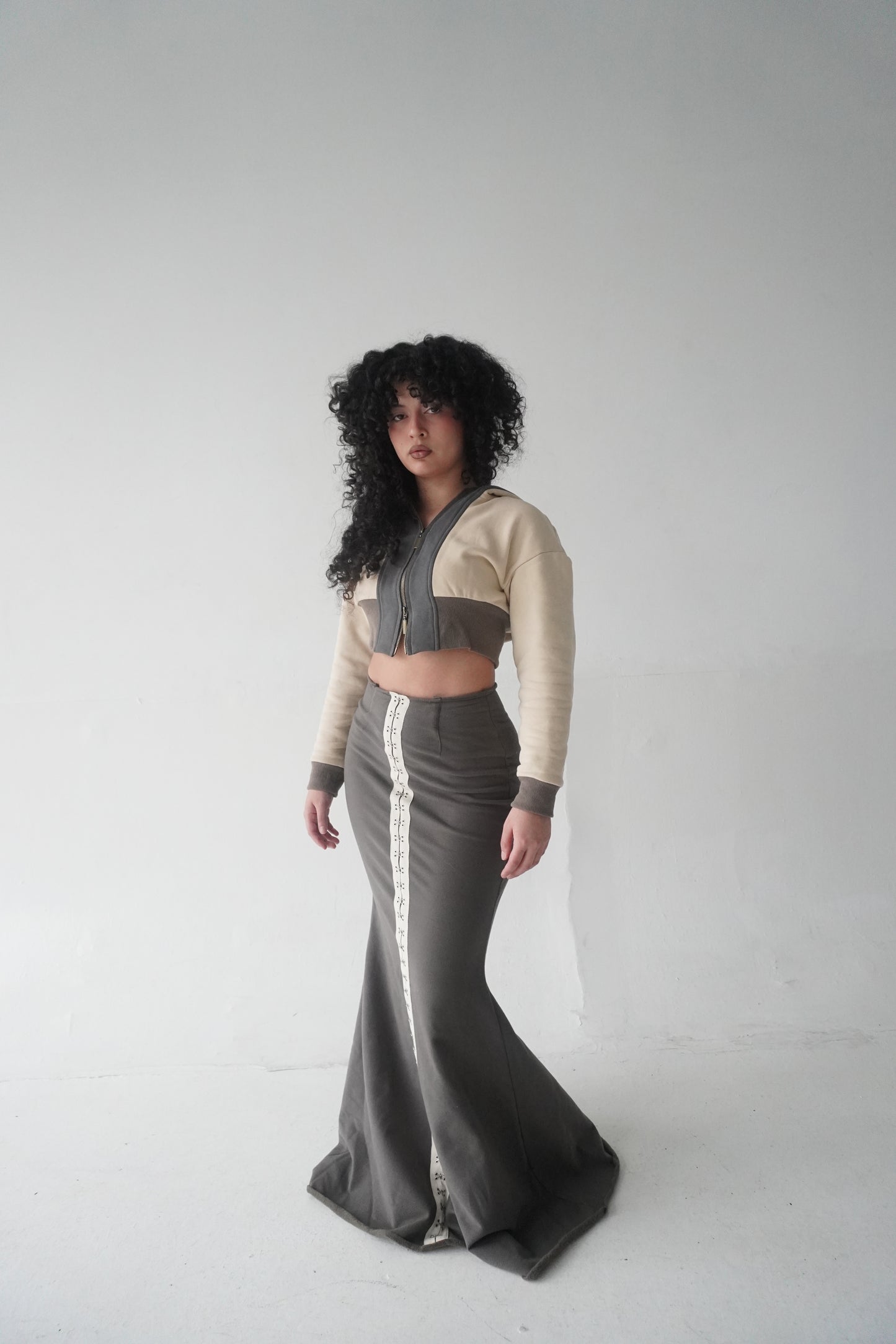 Fleece Maxi Skirt - SAMPLE