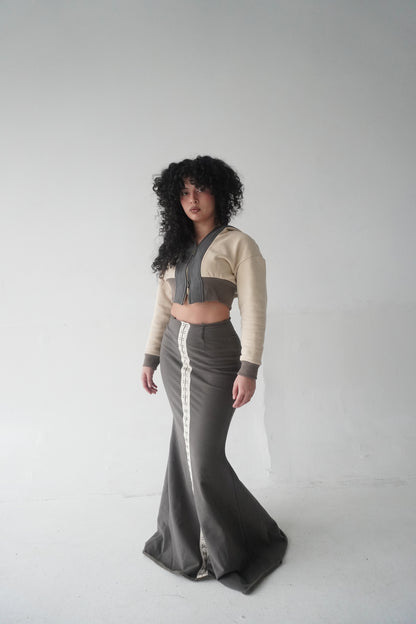 Fleece Maxi Skirt - SAMPLE