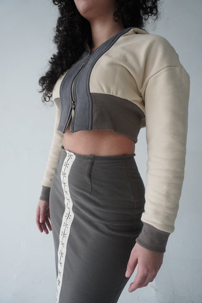 Fleece Maxi Skirt - SAMPLE