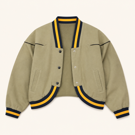 Canvas Varsity Bomber