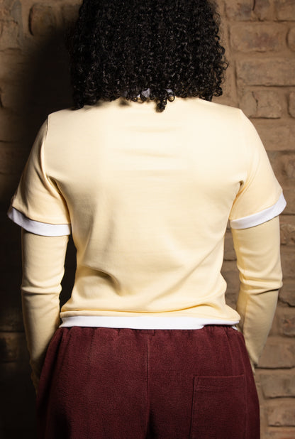 Layered Long Sleeve Baby Tee