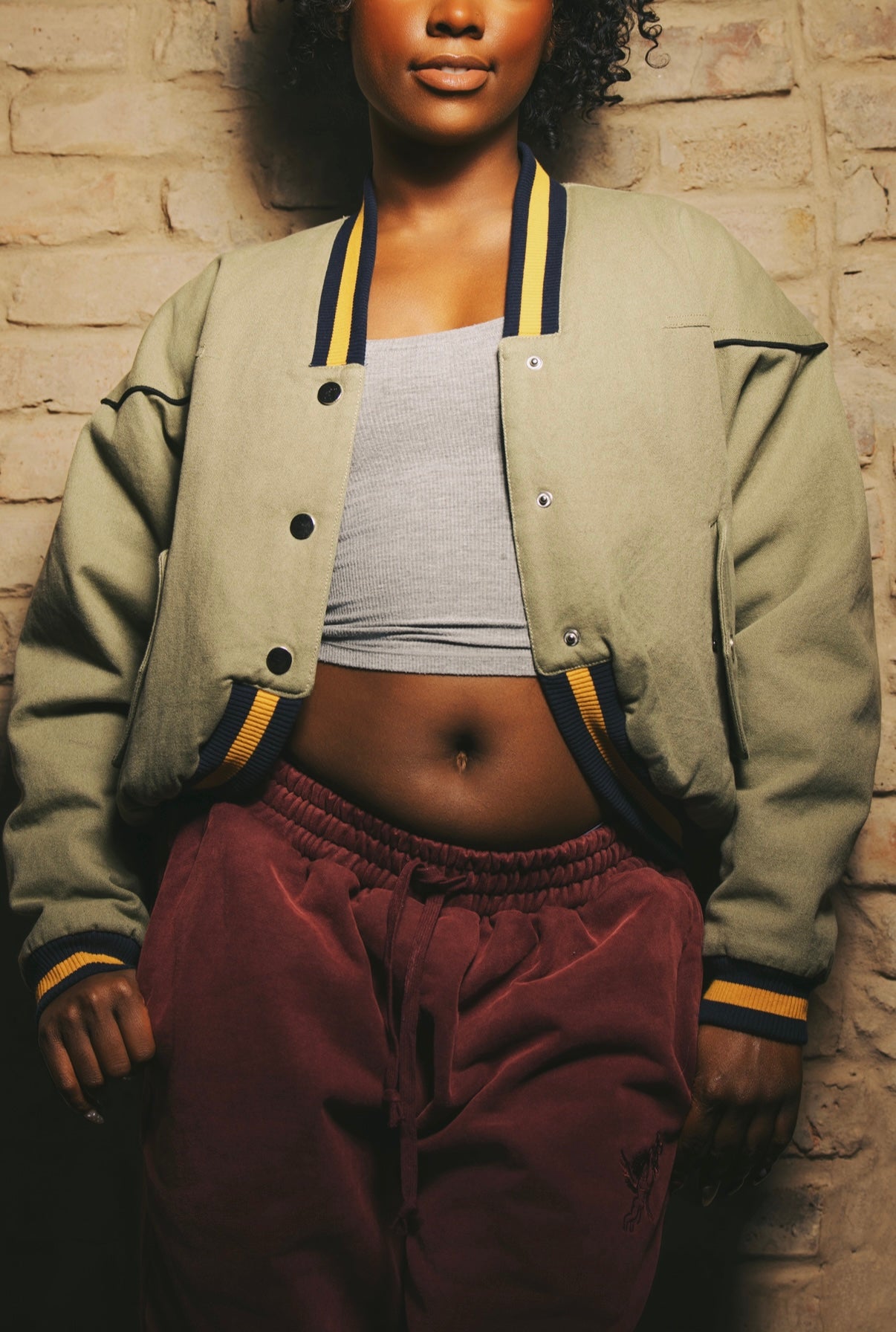 Canvas Varsity Bomber