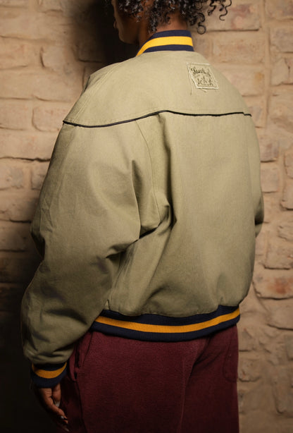 Canvas Varsity Bomber