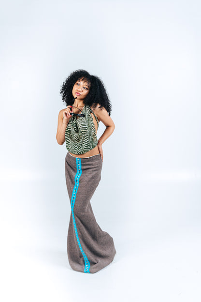 Fleece Maxi Skirt