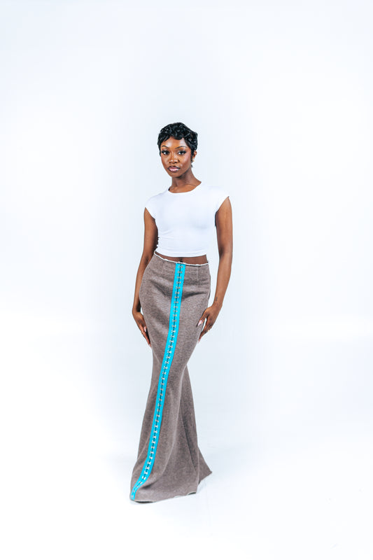 Fleece Maxi Skirt