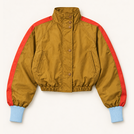 Gazelle Knit Track Jacket